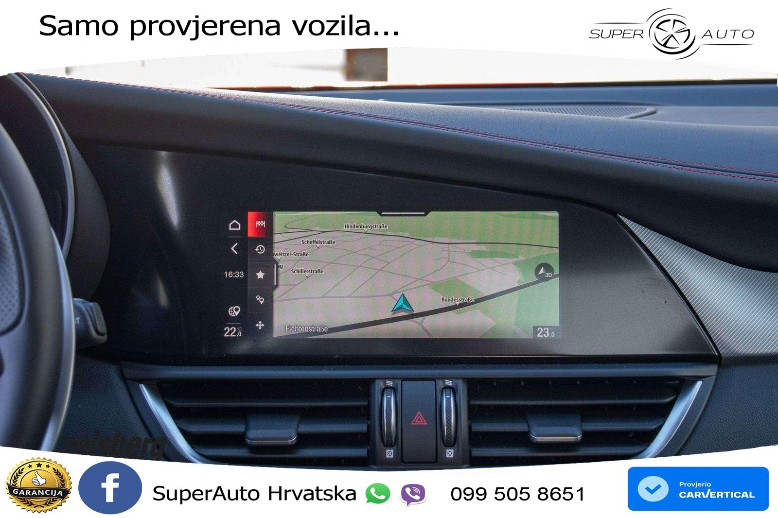 Alfa Romeo Giulia 2.0 Turbo (280 KS) Q4 Automatic LED+GR SJED+ACC