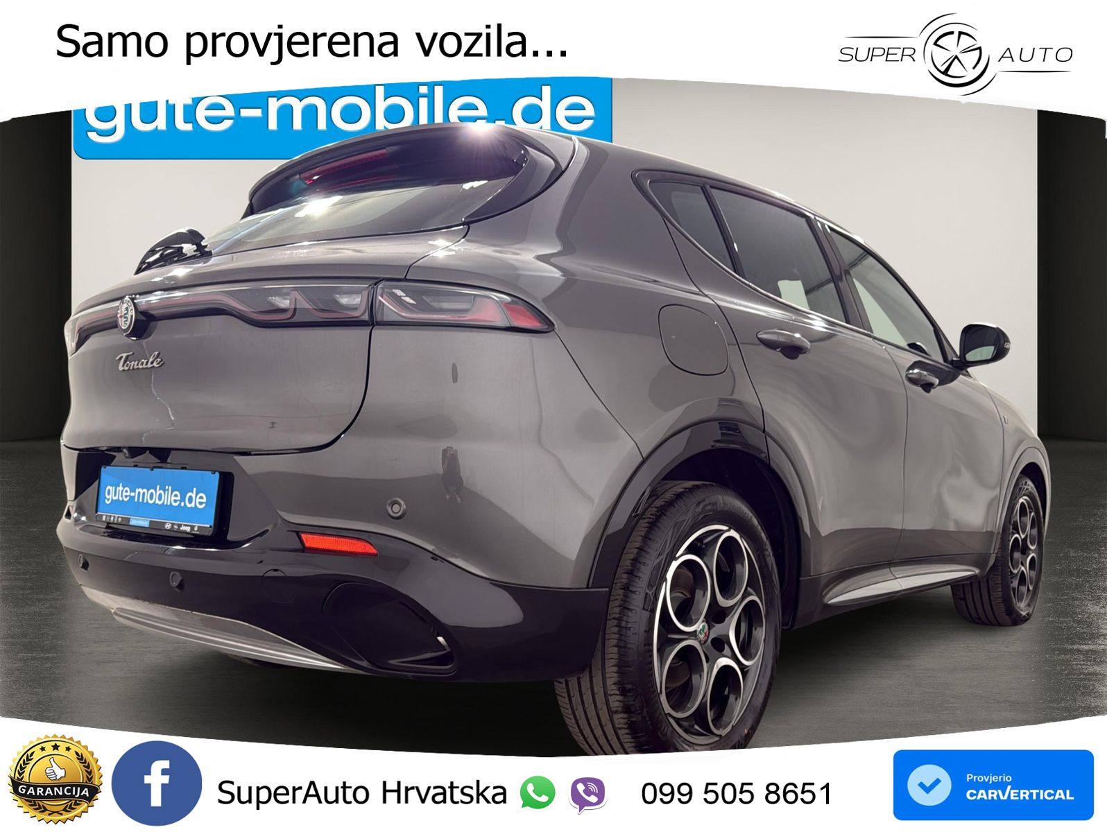 Alfa Romeo Tonale 1.5 VGT (160 KS) 48V-Hybrid TCT LED+ACC