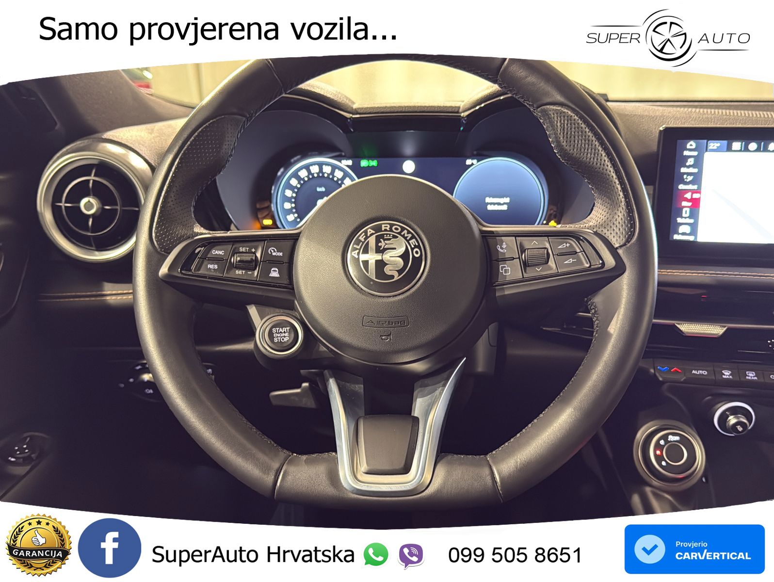 Alfa Romeo Tonale 1.5 VGT (160 KS) 48V-Hybrid TCT LED+ACC