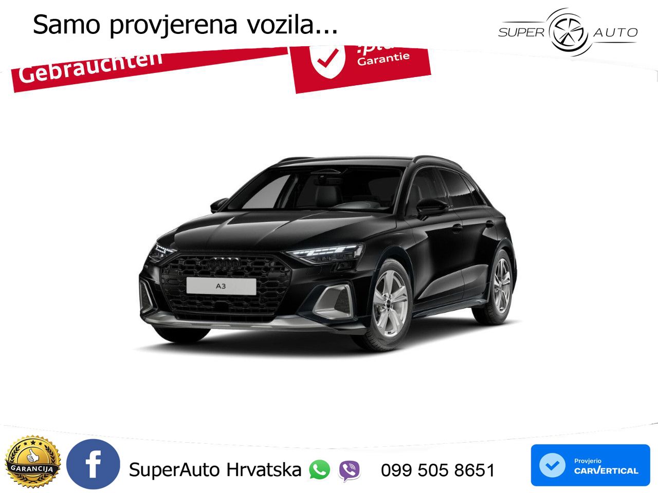 Audi A3 allstreet 35 TFSI (150 KS) LED+GR SJED+ACC