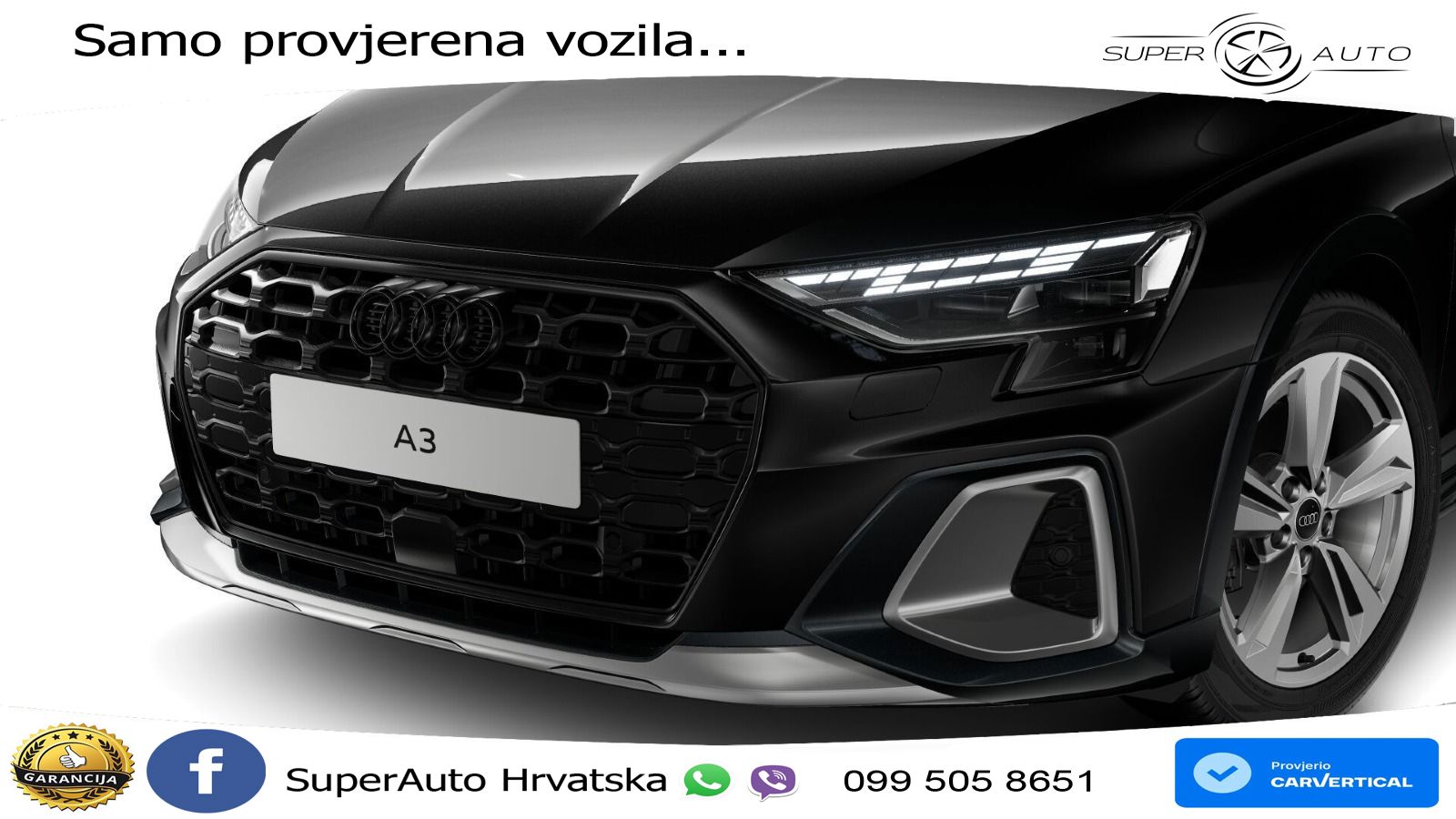 Audi A3 allstreet 35 TFSI (150 KS) LED+GR SJED+ACC
