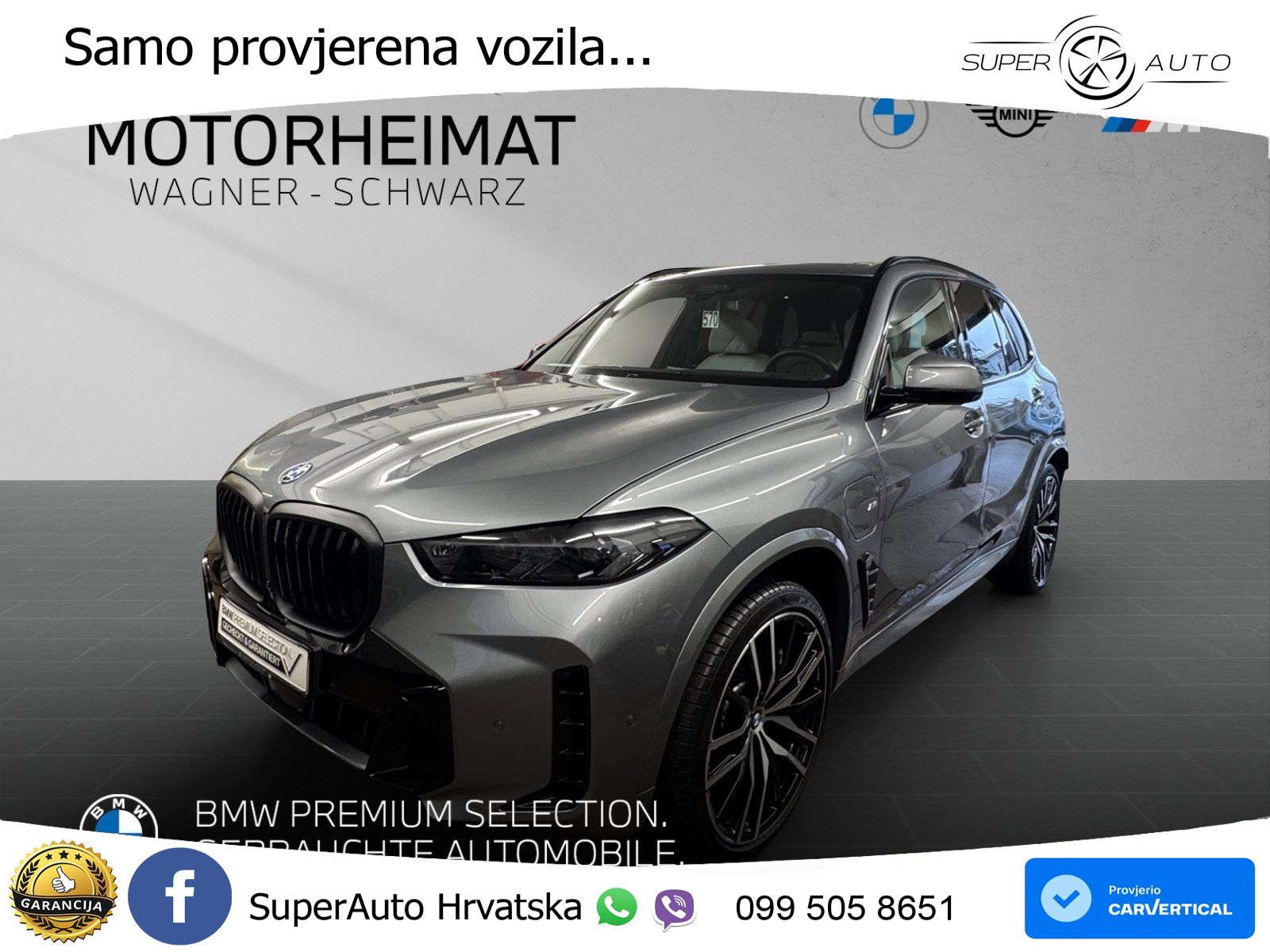 BMW X5 50e (489 KS) xDrive Steptronic LED+GR SJED+ACC
