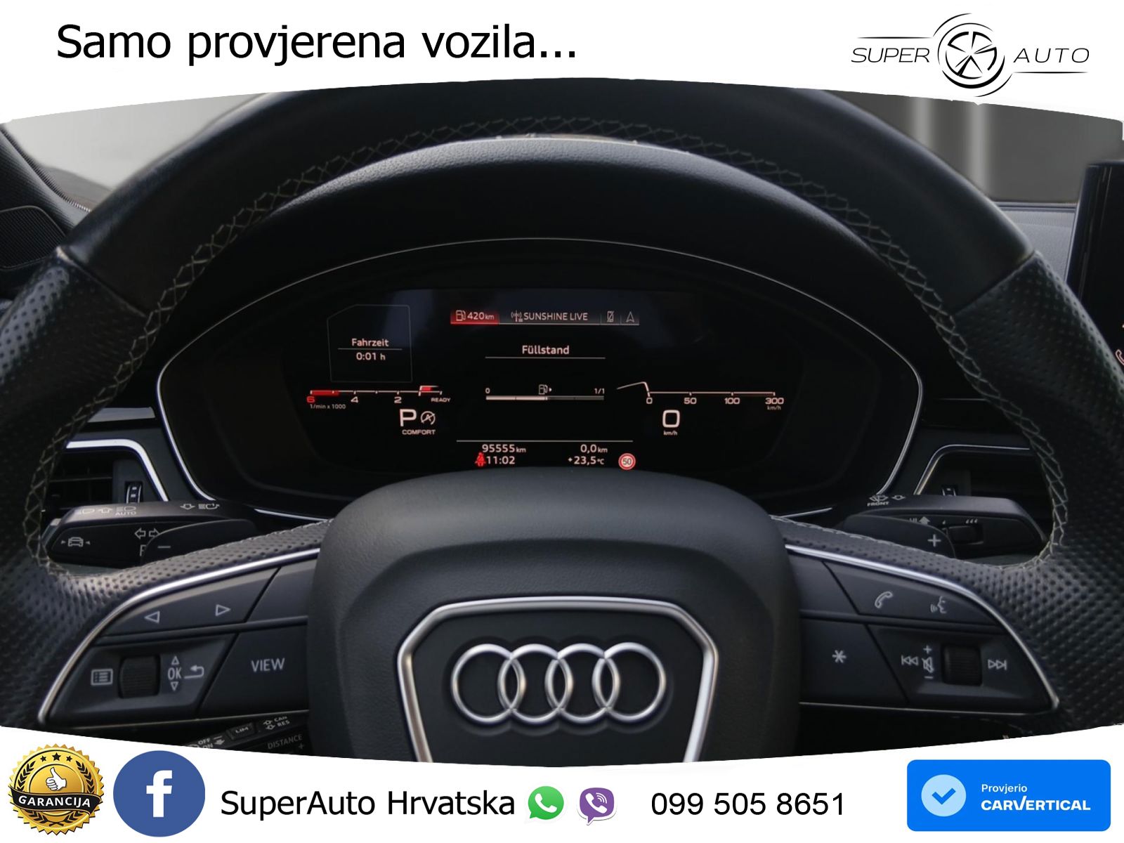 Audi A5 Sportback 40 TDI (204 KS) quattro S tronic S line MATRIX+GR SJED+KAM