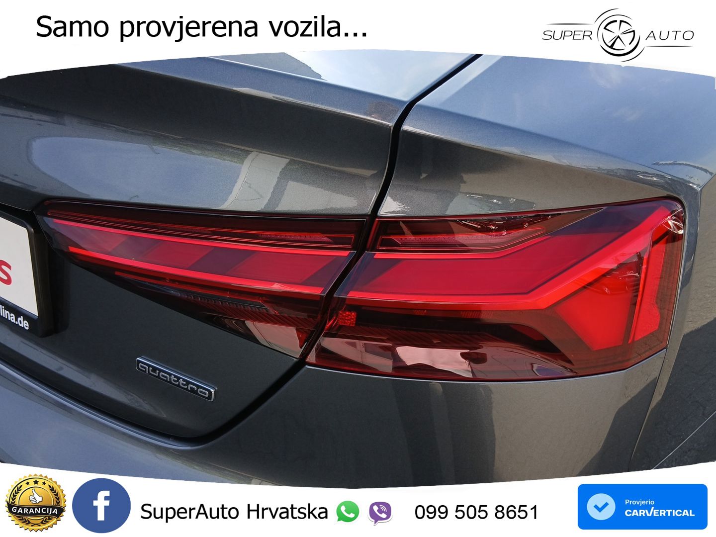 Audi A5 Sportback 40 TDI (204 KS) quattro S tronic S line MATRIX+GR SJED+KAM