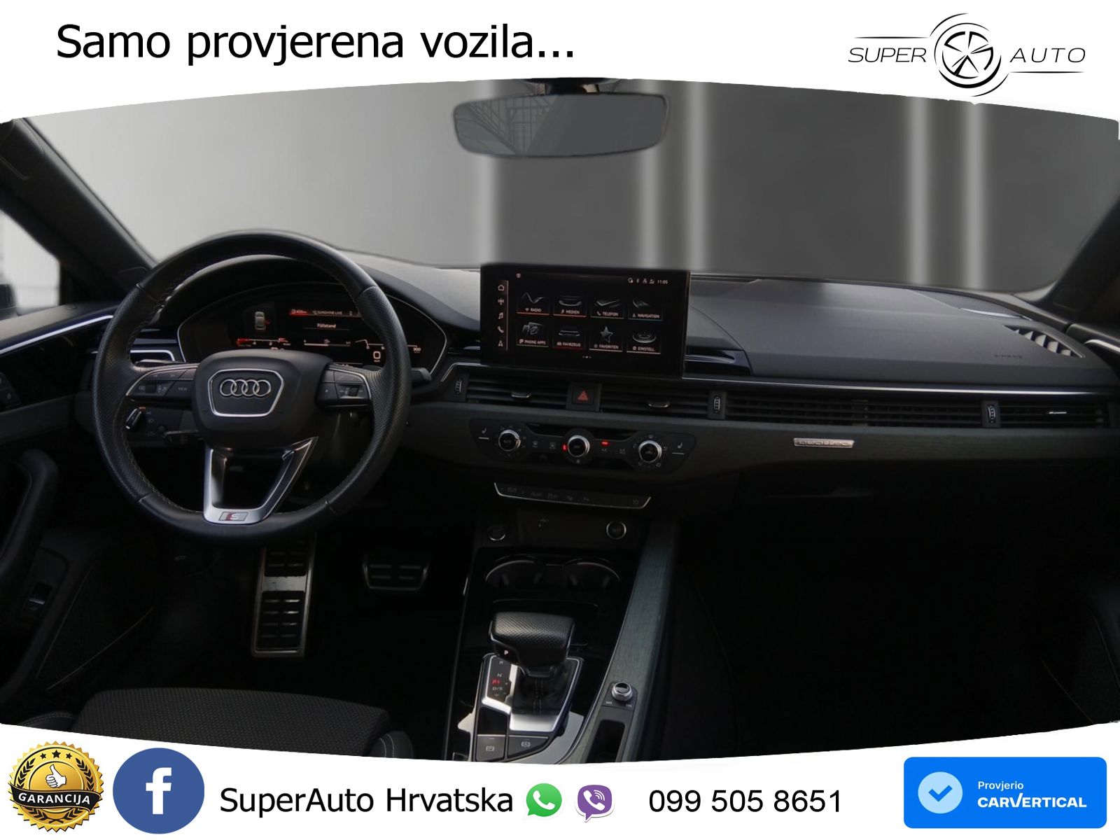 Audi A5 Sportback 40 TDI (204 KS) quattro S tronic S line MATRIX+GR SJED+KAM