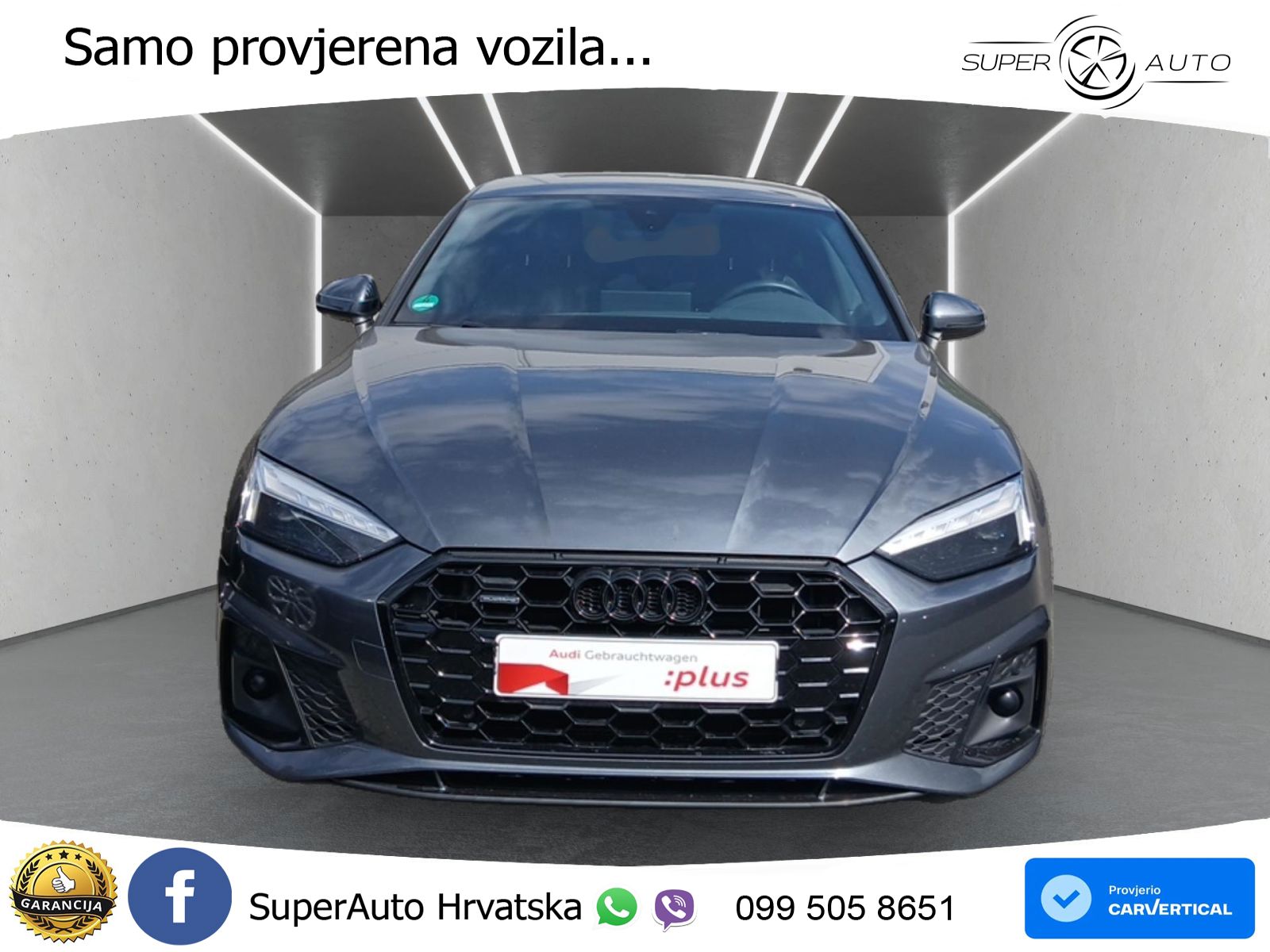 Audi A5 Sportback 40 TDI (204 KS) quattro S tronic S line MATRIX+GR SJED+KAM