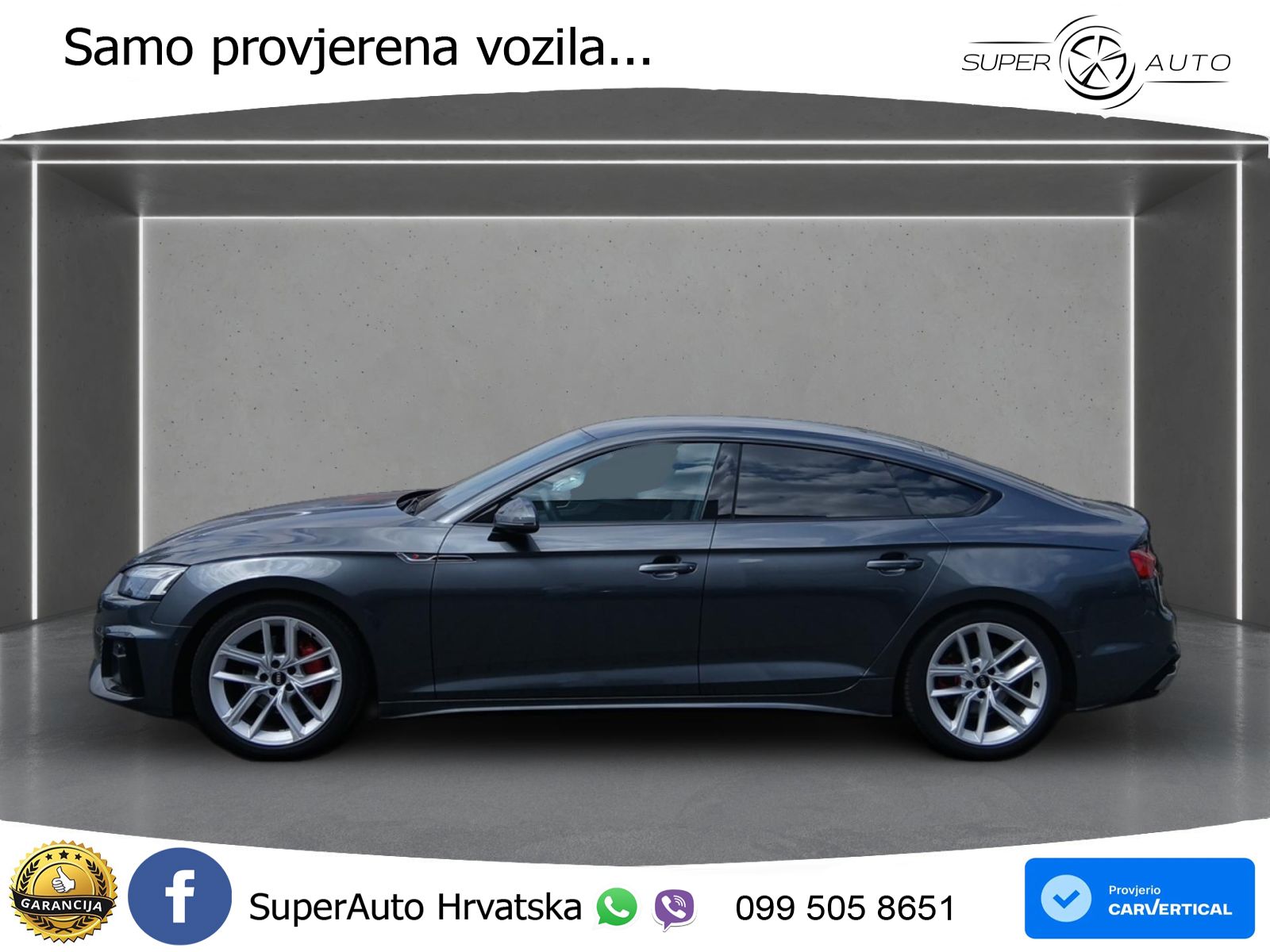 Audi A5 Sportback 40 TDI (204 KS) quattro S tronic S line MATRIX+GR SJED+KAM