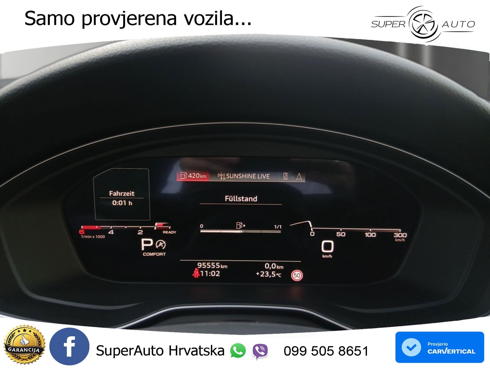 Audi A5 Sportback 40 TDI (204 KS) quattro S tronic S line MATRIX+GR SJED+KAM