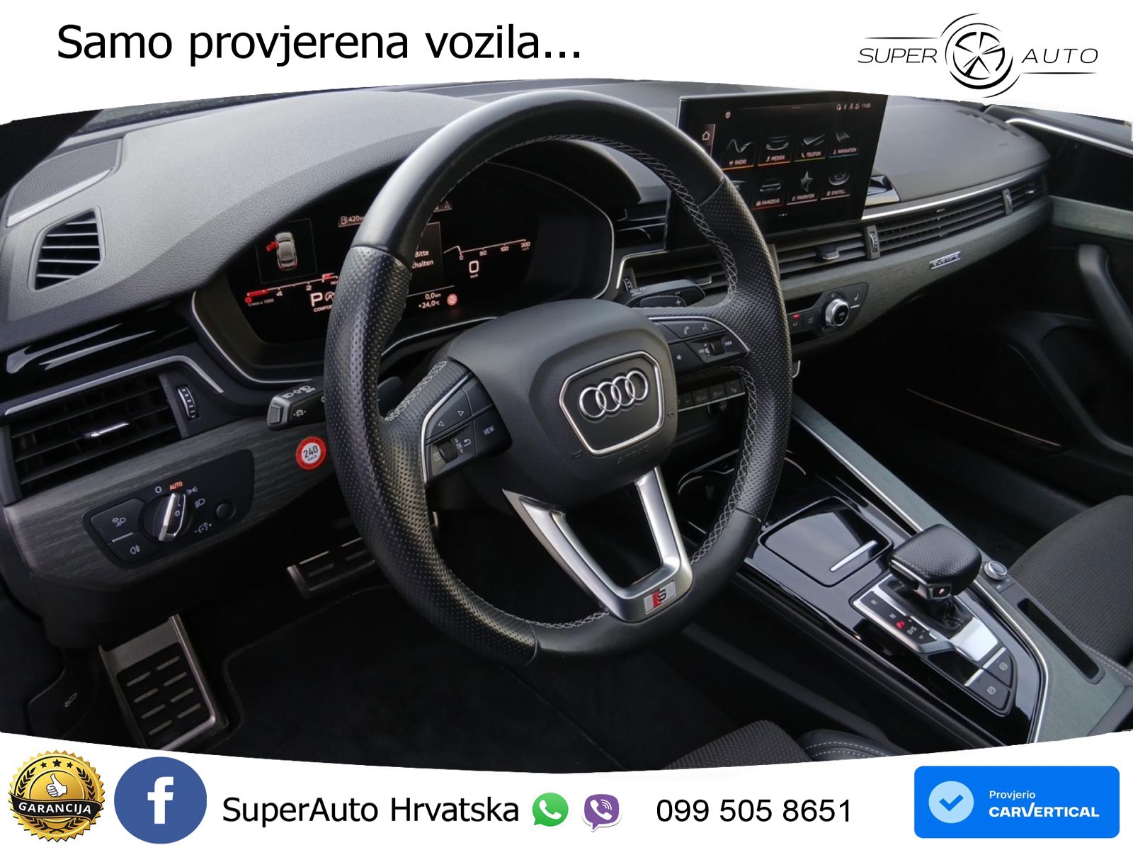 Audi A5 Sportback 40 TDI (204 KS) quattro S tronic S line MATRIX+GR SJED+KAM