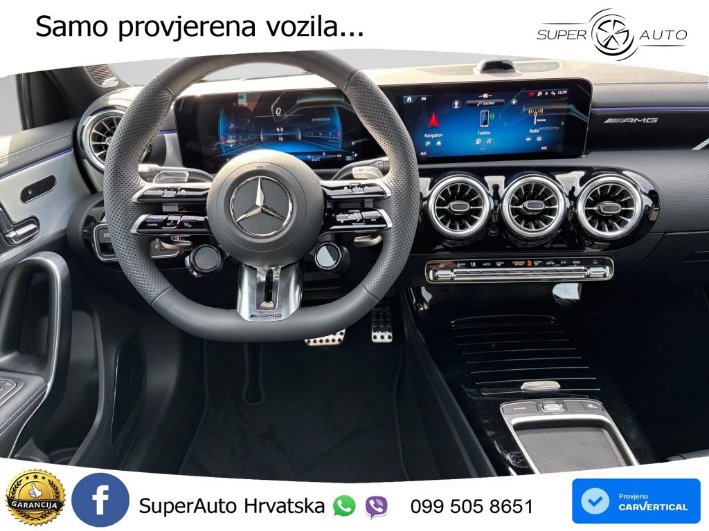 Mercedes-Benz AMG A 45 S 4MATIC+ AMG SPEEDSHIFT DCT 8G ACC+HEAD+GR SJED+360+PANO