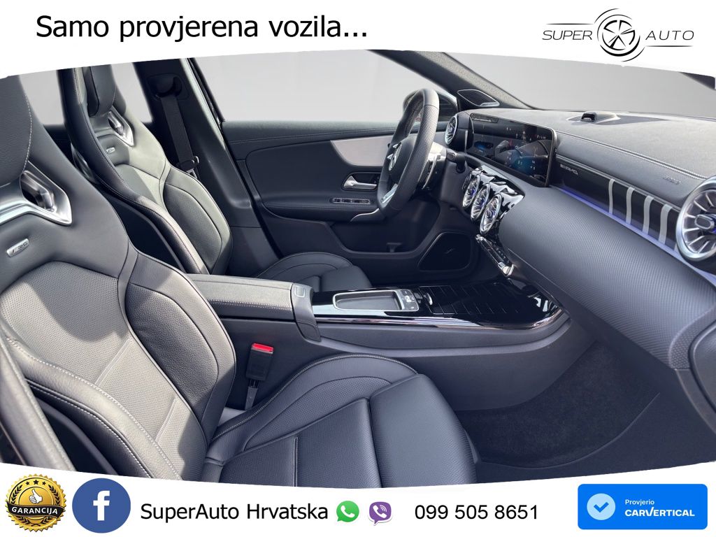 Mercedes-Benz AMG A 45 S 4MATIC+ AMG SPEEDSHIFT DCT 8G ACC+HEAD+GR SJED+360+PANO