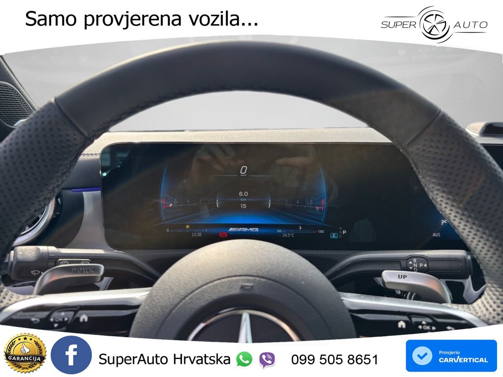 Mercedes-Benz AMG A 45 S 4MATIC+ AMG SPEEDSHIFT DCT 8G ACC+HEAD+GR SJED+360+PANO