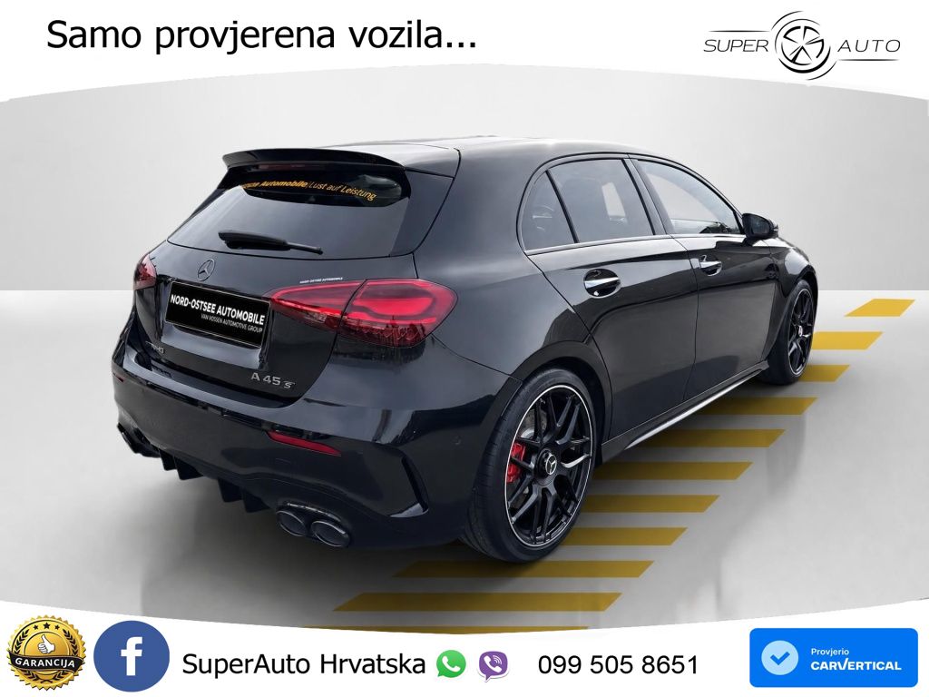 Mercedes-Benz AMG A 45 S 4MATIC+ AMG SPEEDSHIFT DCT 8G ACC+HEAD+GR SJED+360+PANO