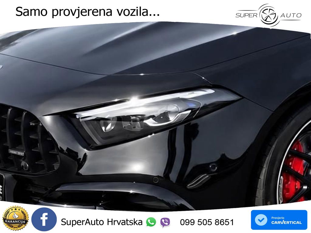 Mercedes-Benz AMG A 45 S 4MATIC+ AMG SPEEDSHIFT DCT 8G ACC+HEAD+GR SJED+360+PANO