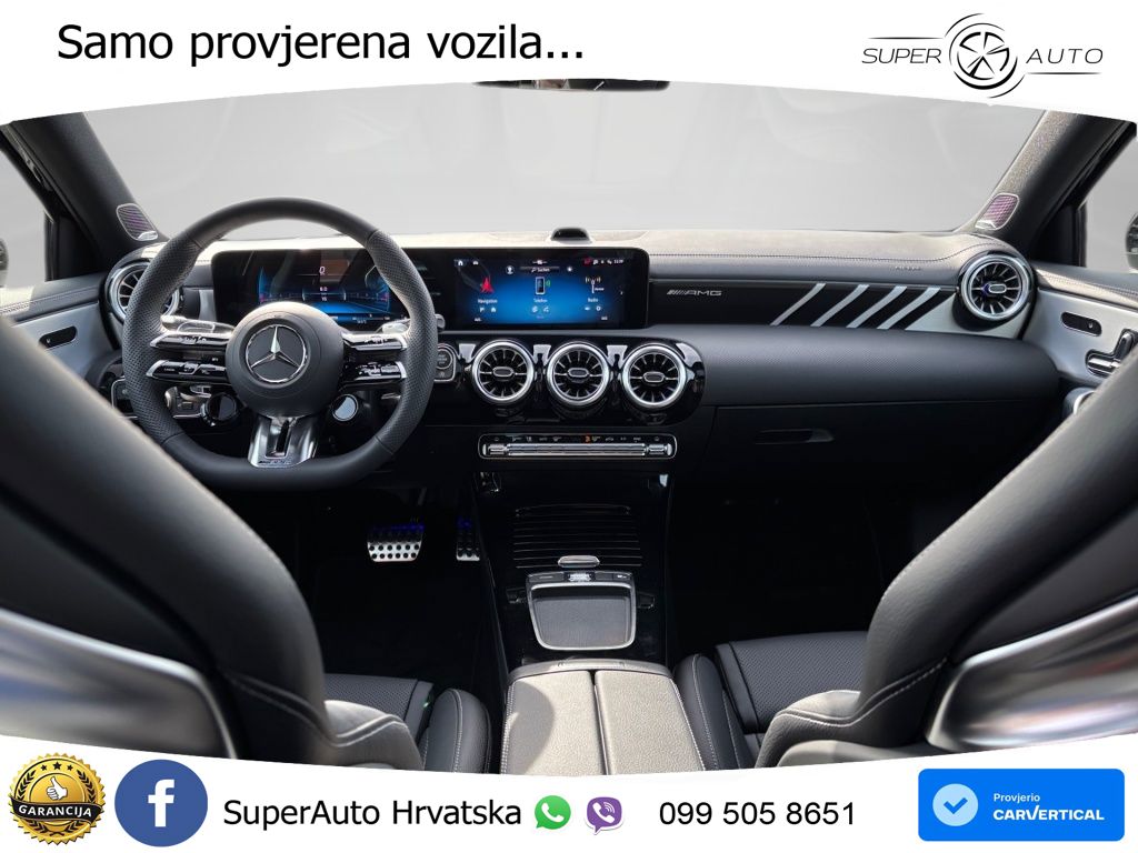 Mercedes-Benz AMG A 45 S 4MATIC+ AMG SPEEDSHIFT DCT 8G ACC+HEAD+GR SJED+360+PANO