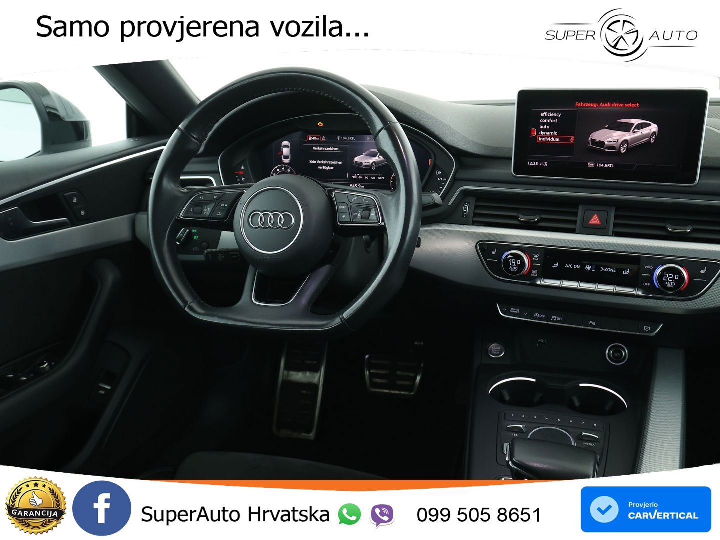 Audi A5 Sportback 40 TFSI (190 KS) S tronic LED+GR SJED+ACC