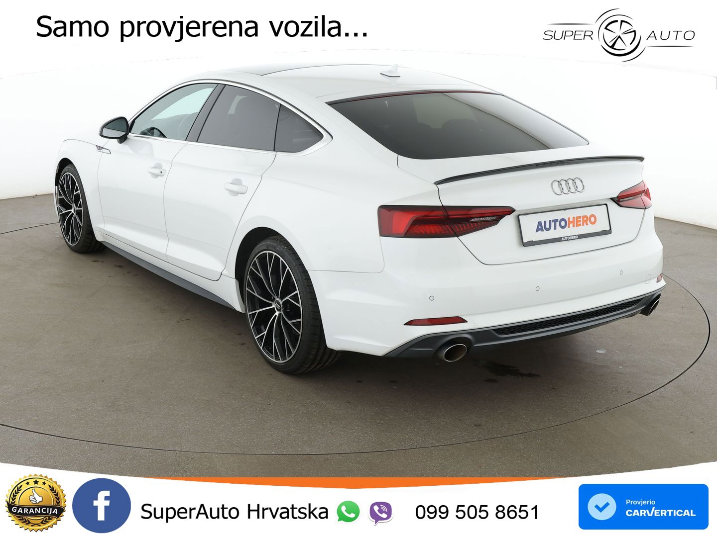 Audi A5 Sportback 40 TFSI (190 KS) S tronic LED+GR SJED+ACC