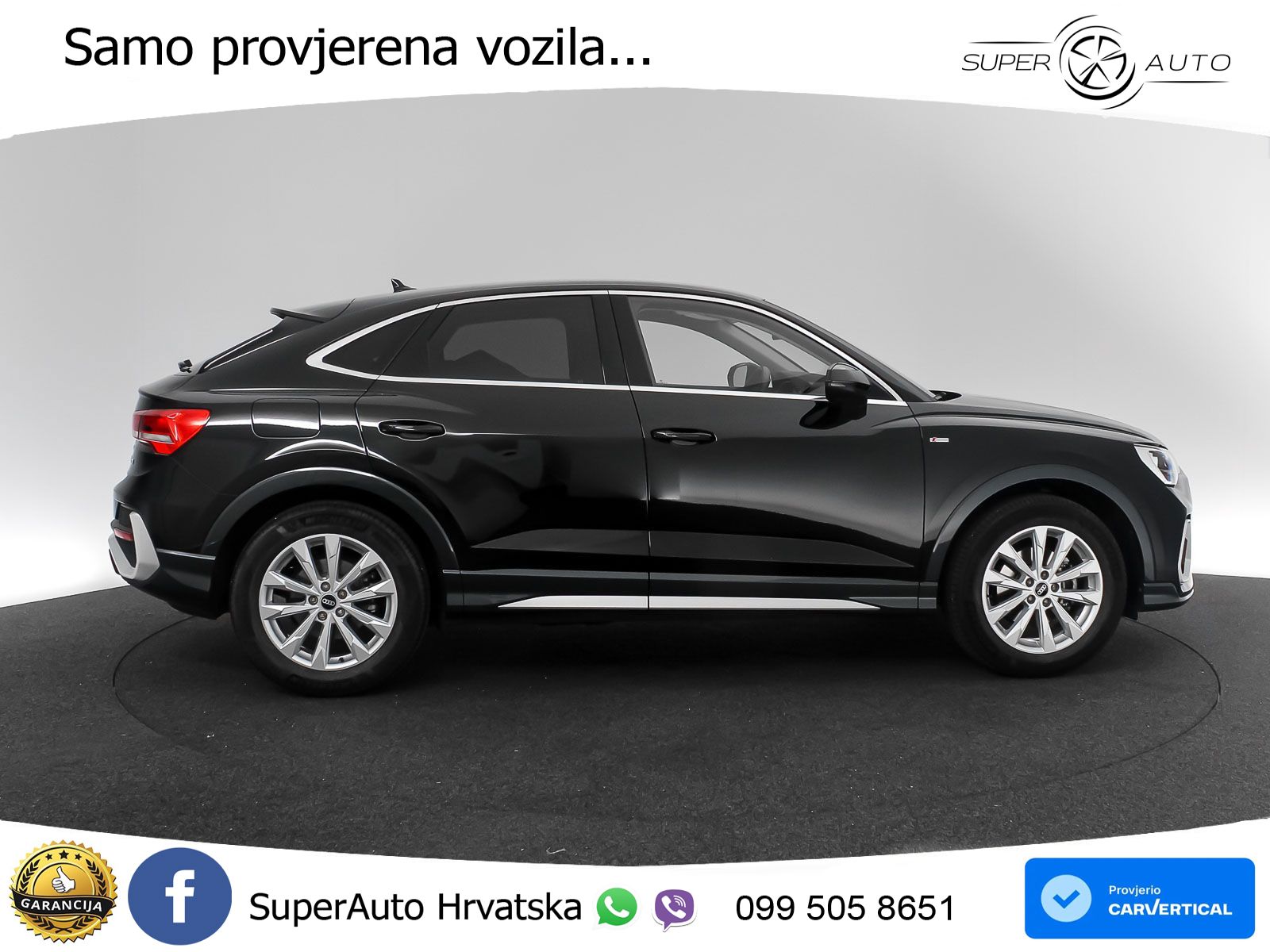 Audi Q3 II Sportback 35 TFSI (150 KS) S tronic S line LED+GR SJED+ACC