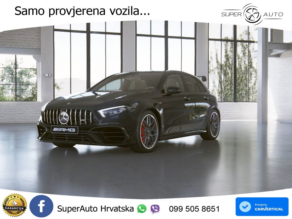 Mercedes-Benz AMG A 45 S 4MATIC+ AMG SPEEDSHIFT DCT 8G LED+GR SJED+ACC