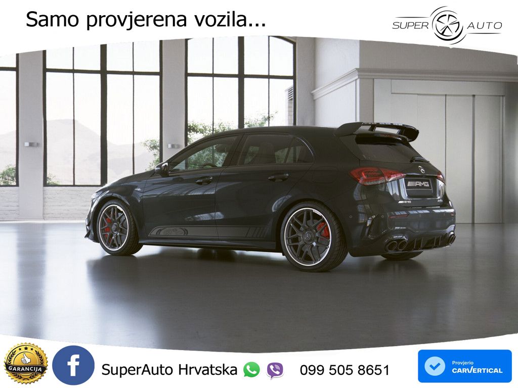 Mercedes-Benz AMG A 45 S 4MATIC+ AMG SPEEDSHIFT DCT 8G LED+GR SJED+ACC