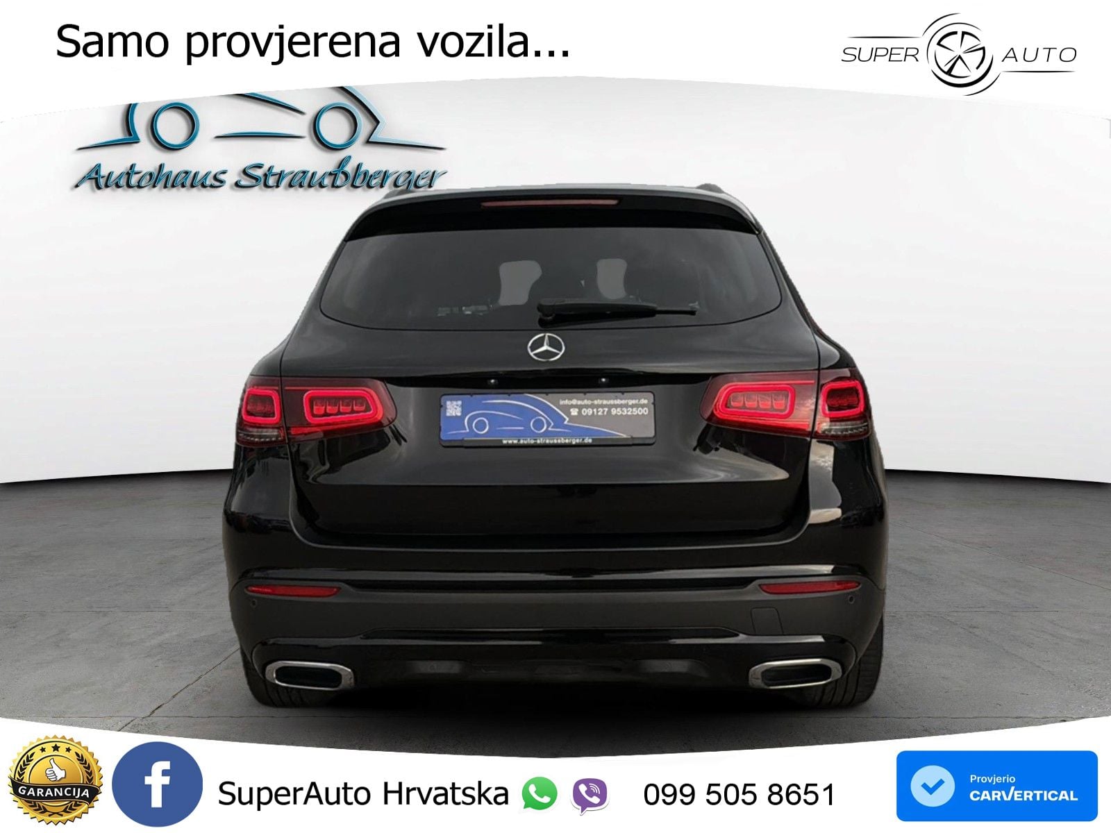 Mercedes GLC 220d (194 KS) 4MATIC G-TRONIC LED+GR SJED+ACC