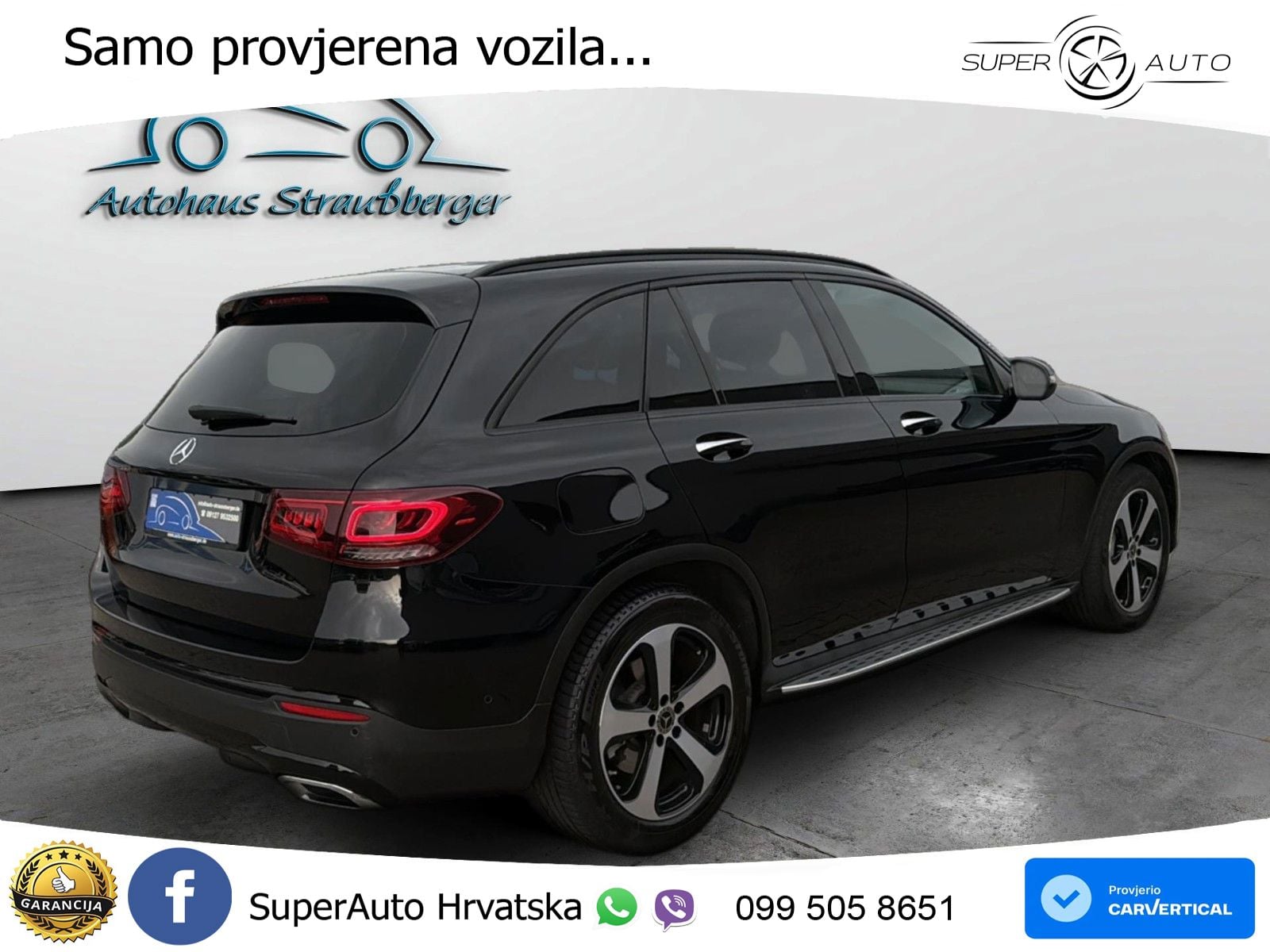 Mercedes GLC 220d (194 KS) 4MATIC G-TRONIC LED+GR SJED+ACC