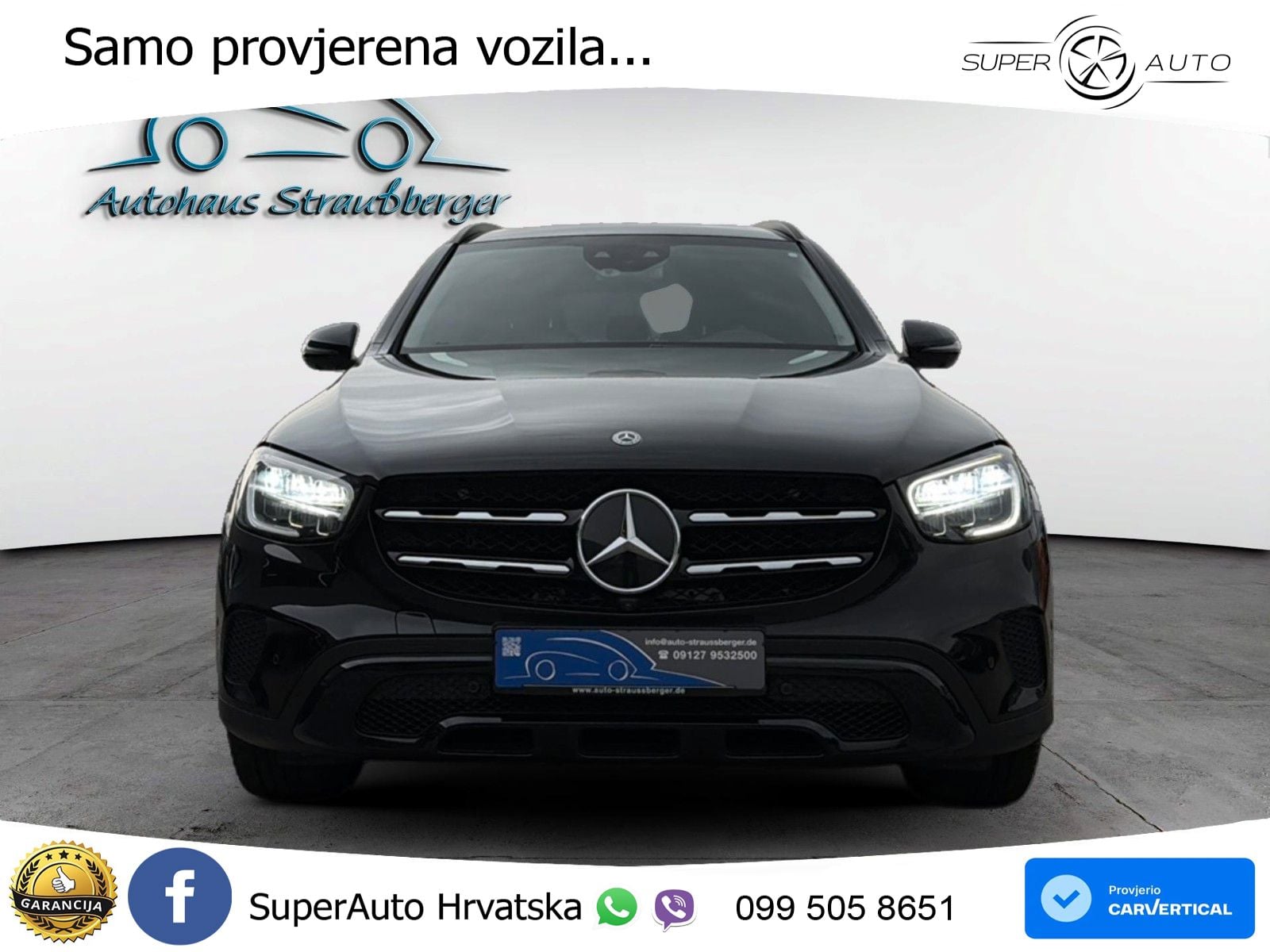 Mercedes GLC 220d (194 KS) 4MATIC G-TRONIC LED+GR SJED+ACC