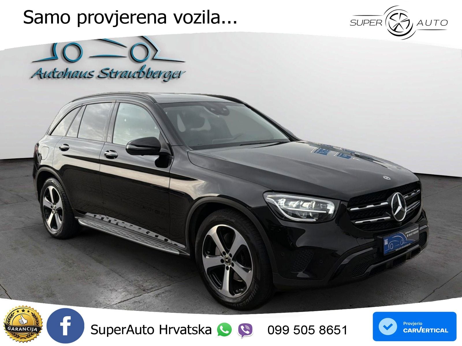 Mercedes GLC 220d (194 KS) 4MATIC G-TRONIC LED+GR SJED+ACC