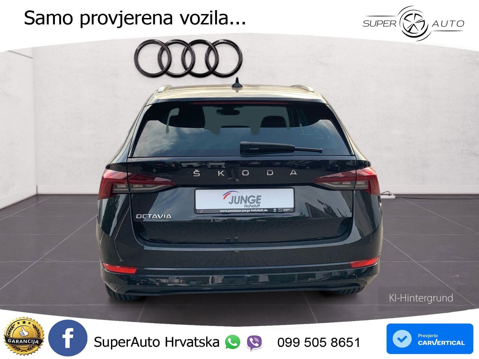 Škoda Octavia Combi 2.0 TDI (150 KS) DSG LED+GR SJED+ACC