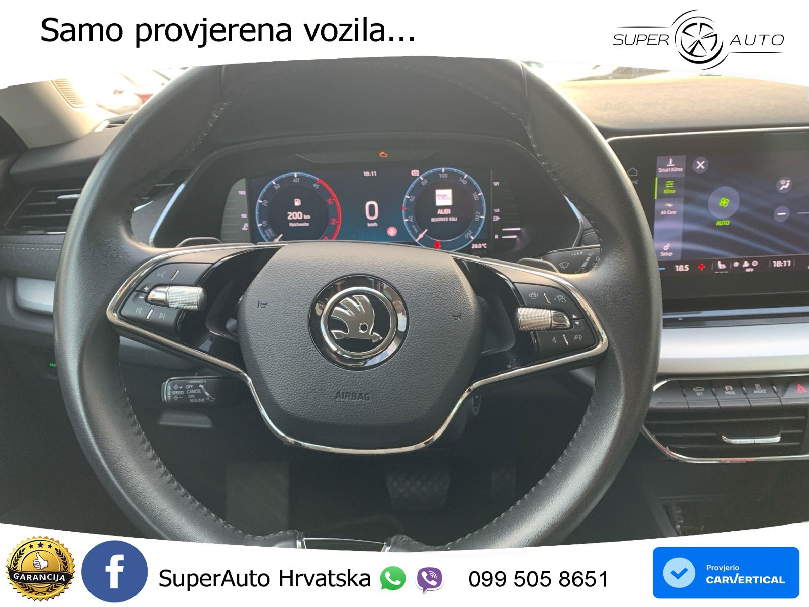 Škoda Octavia Combi 2.0 TDI (150 KS) DSG LED+GR SJED+ACC
