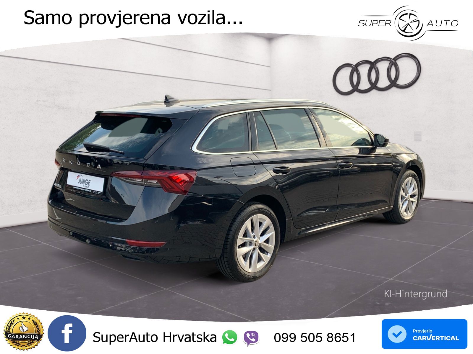 Škoda Octavia Combi 2.0 TDI (150 KS) DSG LED+GR SJED+ACC