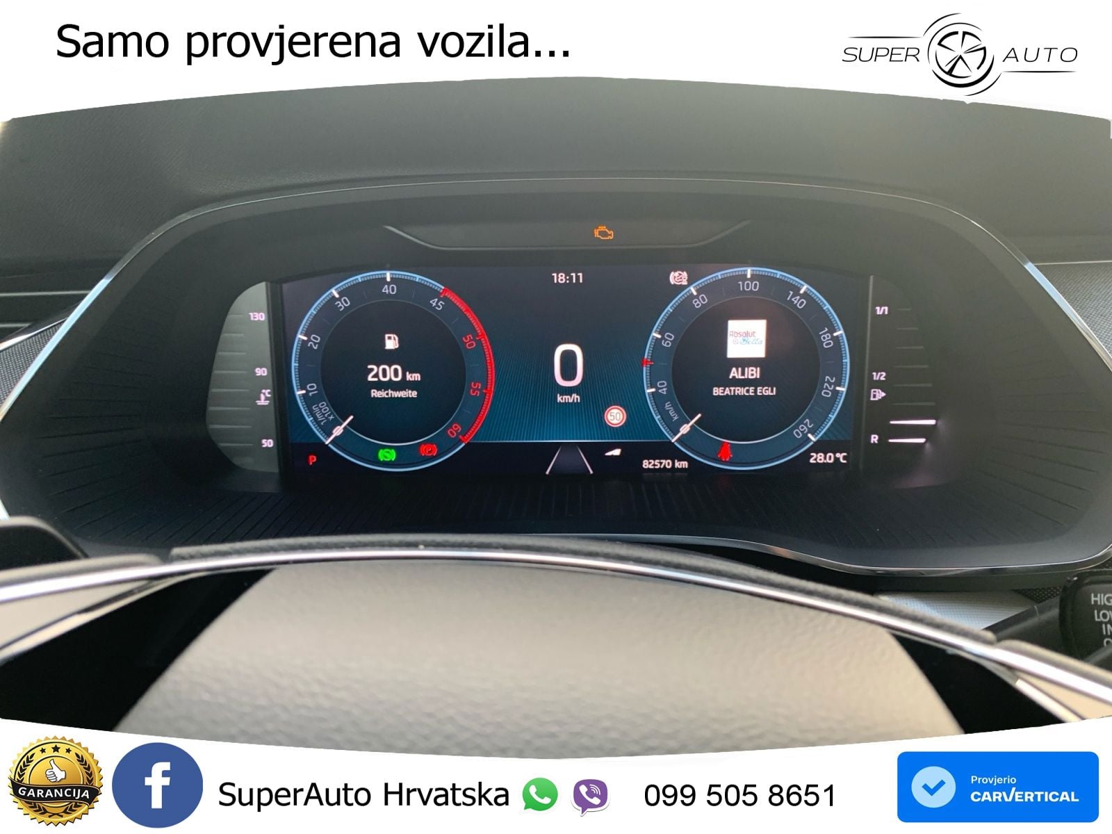Škoda Octavia Combi 2.0 TDI (150 KS) DSG LED+GR SJED+ACC