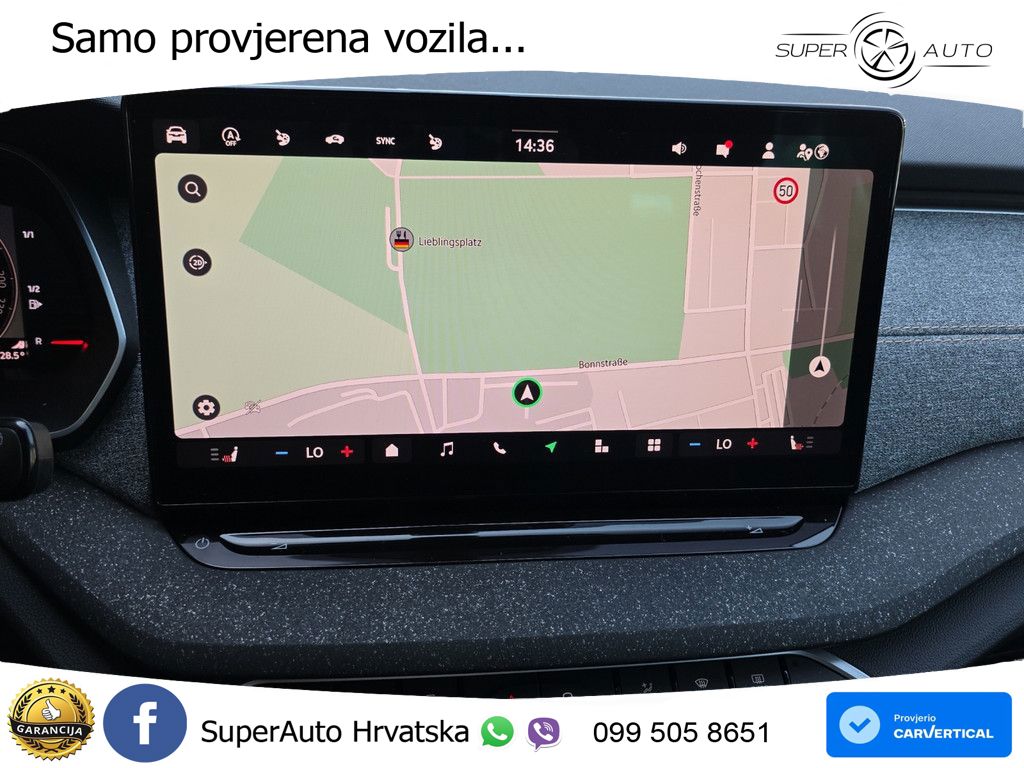 Škoda Octavia Combi 2.0 TDI (150 KS) DSG LED+GR SJED+ACC