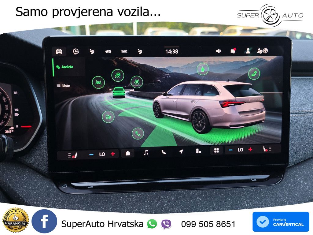 Škoda Octavia Combi 2.0 TDI (150 KS) DSG LED+GR SJED+ACC