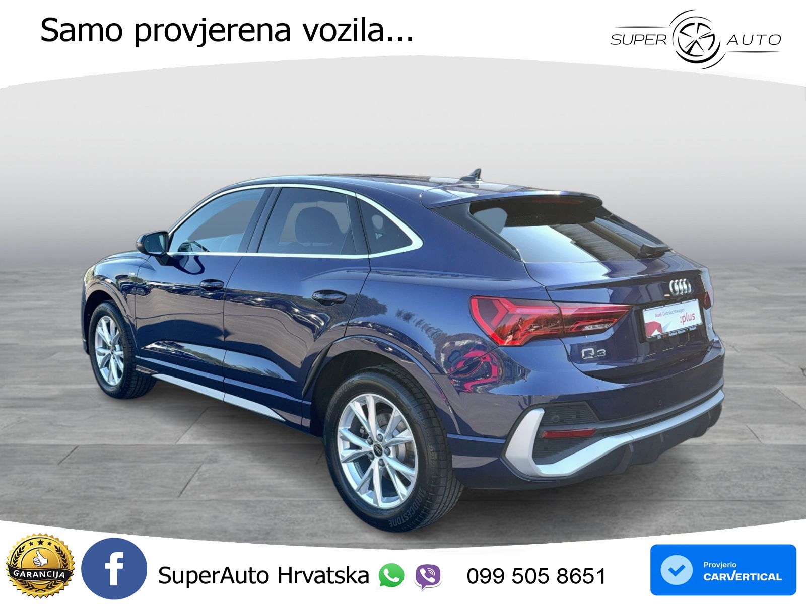 Audi Q3 Sportback 35 TFSI (150 KS) 2x S line LED+GR SJED+ACC
