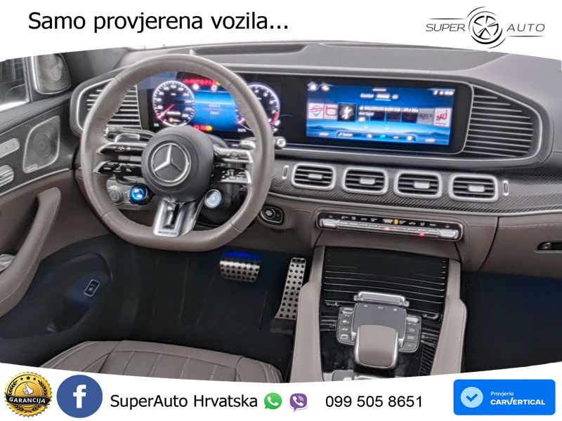 Mercedes-Benz GLS AMG GLS 63 V8 EQ Boost 4MATIC+ AMG SPEEDSHIFT TCT 9G ACC+HEAD+4xGR SJED+360+PANO