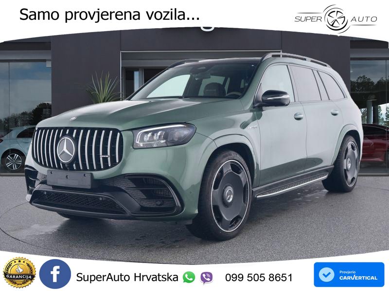 Mercedes-Benz GLS AMG GLS 63 V8 EQ Boost 4MATIC+ AMG SPEEDSHIFT TCT 9G ACC+HEAD+4xGR SJED+360+PANO