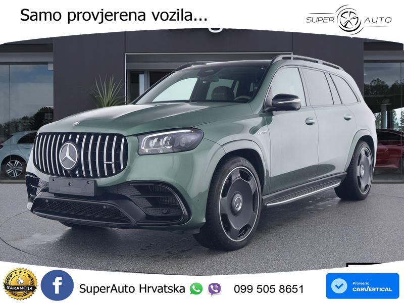 Mercedes-Benz GLS AMG GLS 63 V8 EQ Boost 4MATIC+ AMG SPEEDSHIFT TCT 9G ACC+HEAD+4xGR SJED+360+PANO