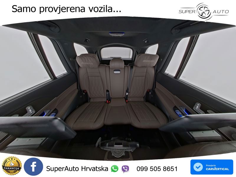 Mercedes-Benz GLS AMG GLS 63 V8 EQ Boost 4MATIC+ AMG SPEEDSHIFT TCT 9G ACC+HEAD+4xGR SJED+360+PANO