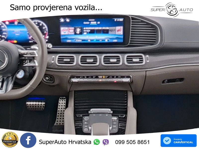 Mercedes-Benz GLS AMG GLS 63 V8 EQ Boost 4MATIC+ AMG SPEEDSHIFT TCT 9G ACC+HEAD+4xGR SJED+360+PANO