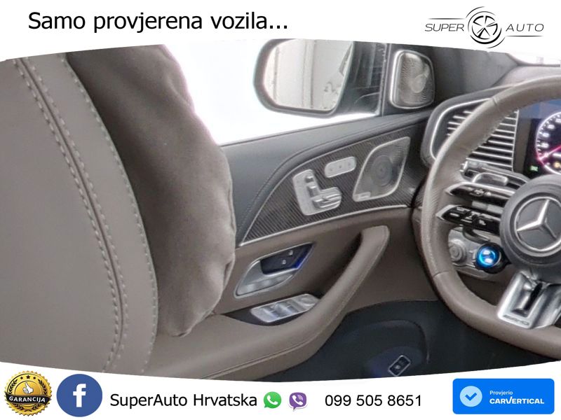 Mercedes-Benz GLS AMG GLS 63 V8 EQ Boost 4MATIC+ AMG SPEEDSHIFT TCT 9G ACC+HEAD+4xGR SJED+360+PANO