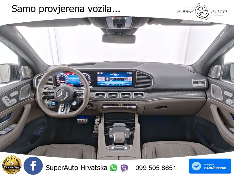 Mercedes-Benz GLS AMG GLS 63 V8 EQ Boost 4MATIC+ AMG SPEEDSHIFT TCT 9G ACC+HEAD+4xGR SJED+360+PANO