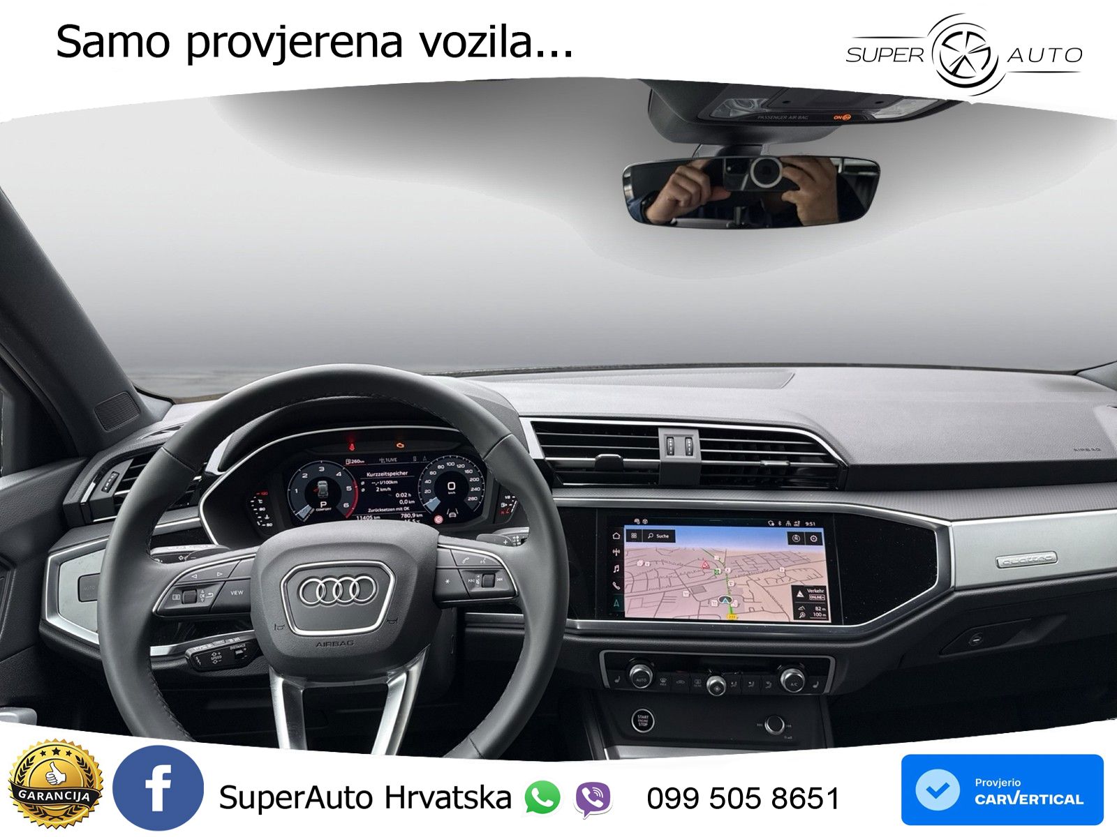 Audi Q3 40 TDI (193 KS) quattro S tronic LED+GR SJED+ACC