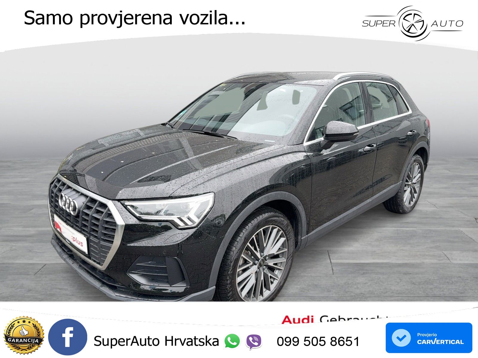 Audi Q3 40 TDI (193 KS) quattro S tronic LED+GR SJED+ACC