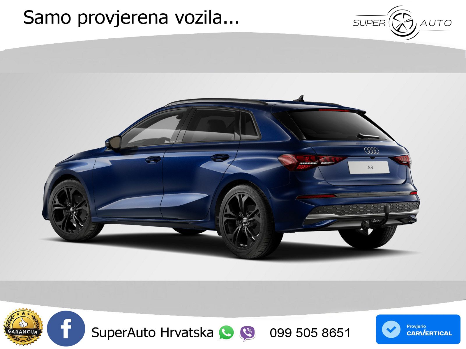 Audi A3 35 TFSI (150 KS) advanced LED+GR SJED+ACC