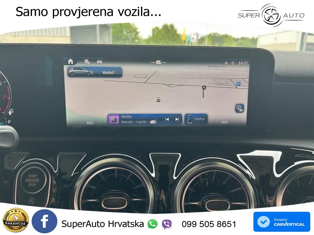 Mercedes-Benz A 180 7G-DCT LED+GR SJED+ACC