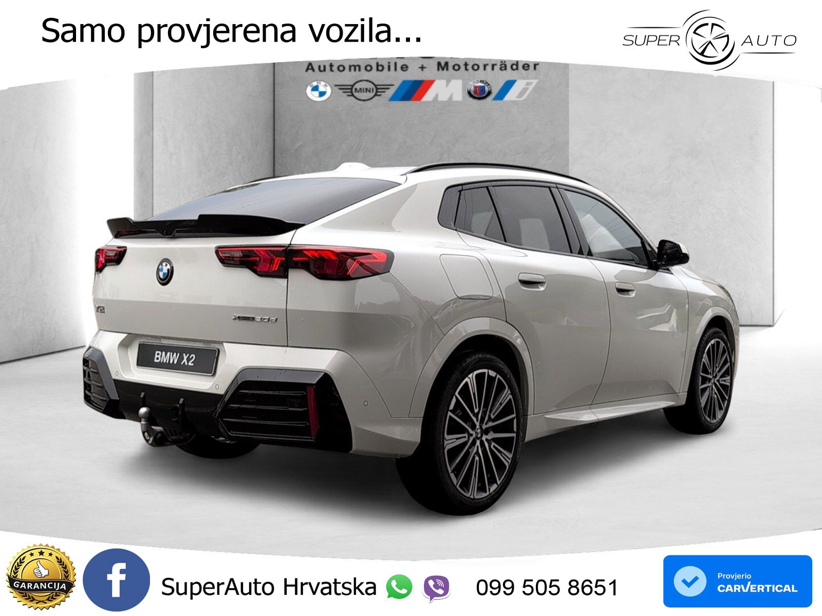 BMW X2 xDrive20d Steptronic M Sport LED+GR SJED+ACC