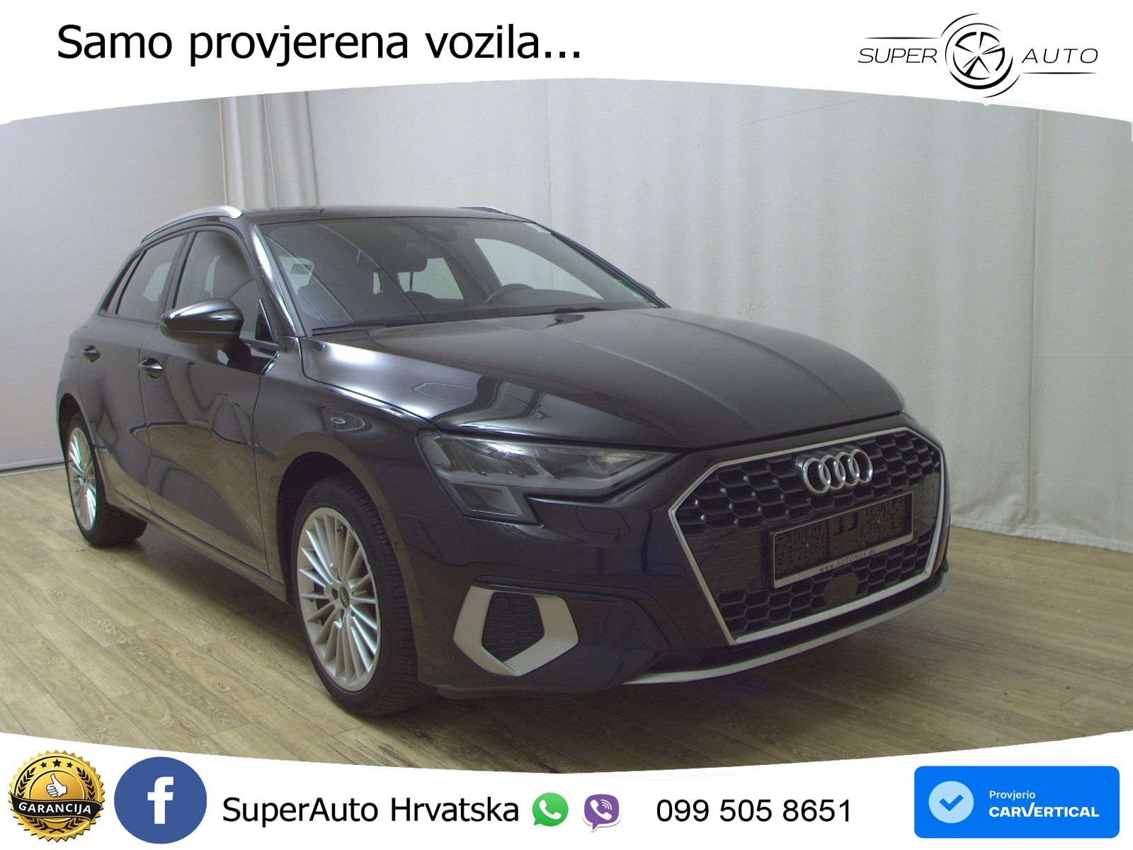Audi A3 35 TDI (150 KS) S tronic LED+GR SJED+ACC