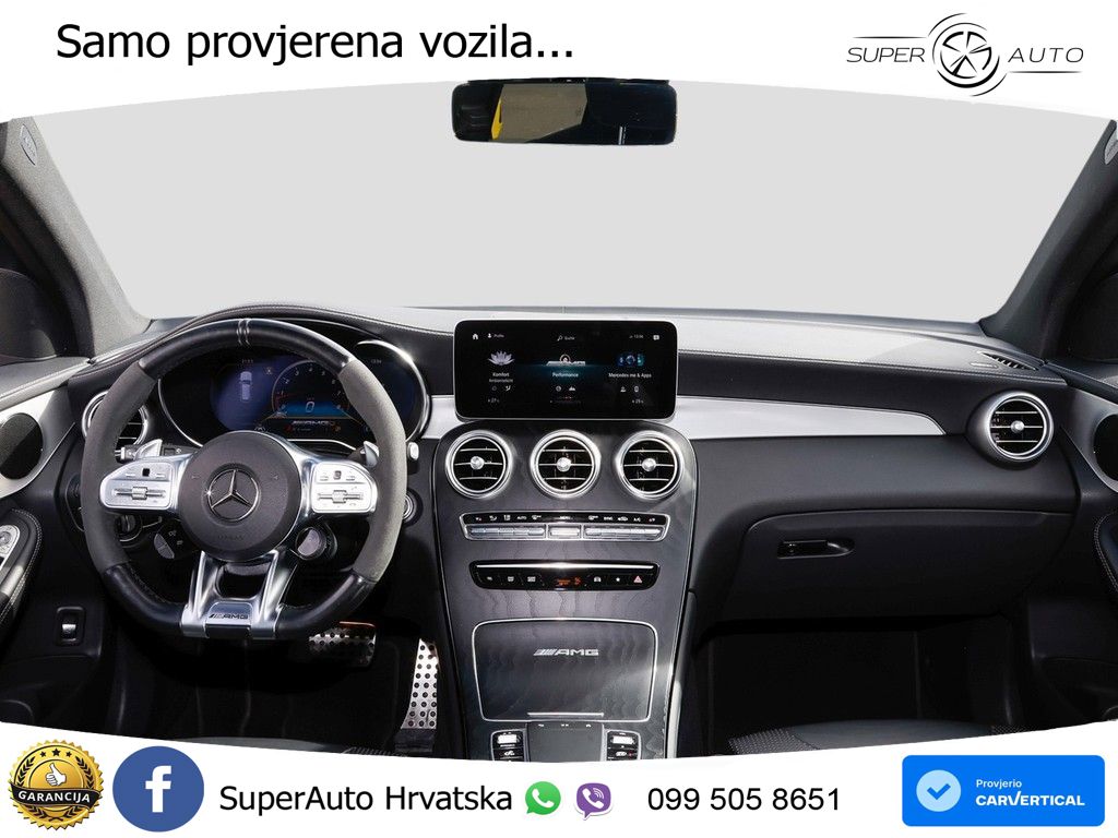 Mercedes AMG GLC 63 S V8 (510 KS) 4MATIC+ MCT ACC+GR SJED+360+PANO
