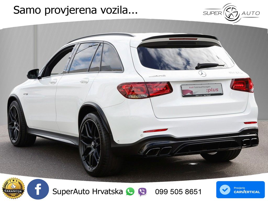 Mercedes AMG GLC 63 S V8 (510 KS) 4MATIC+ MCT ACC+GR SJED+360+PANO